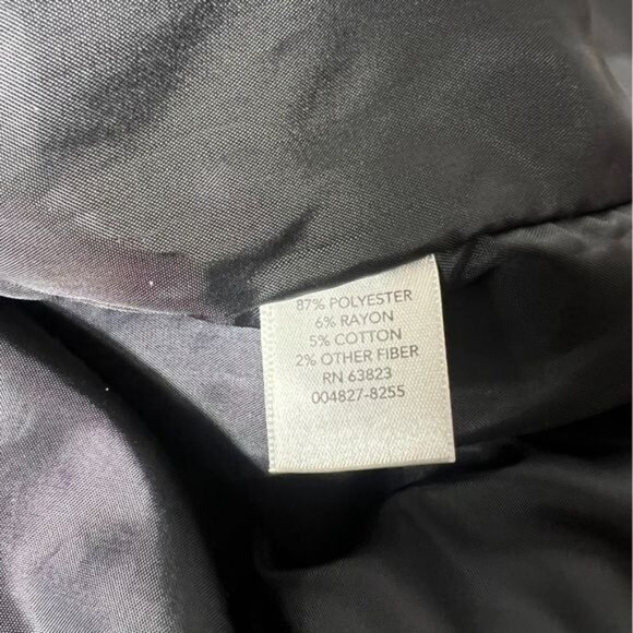 Christopher & Banks Multicolor Paisley Pattern Woven Jacket Womens Size Large - Picture 7 of 10